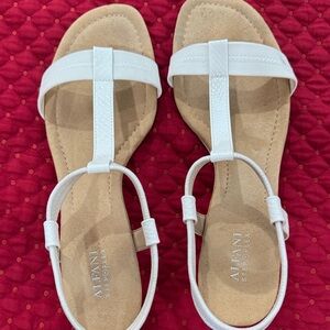 Alfani Women's Cream Sandals